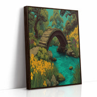 Stone Bridge Over Turquoise Waters