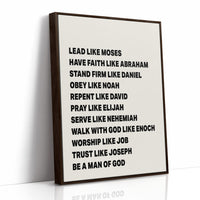 Be a Man of God