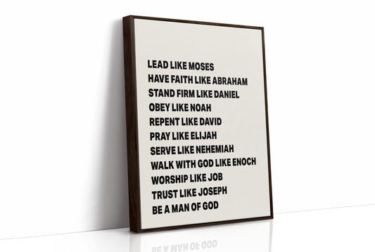 Be a Man of God