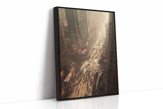 Golden Hour Metropolis: Shadows and Light