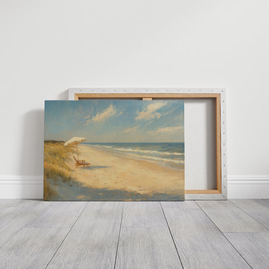 Summer Waits On Golden Sand