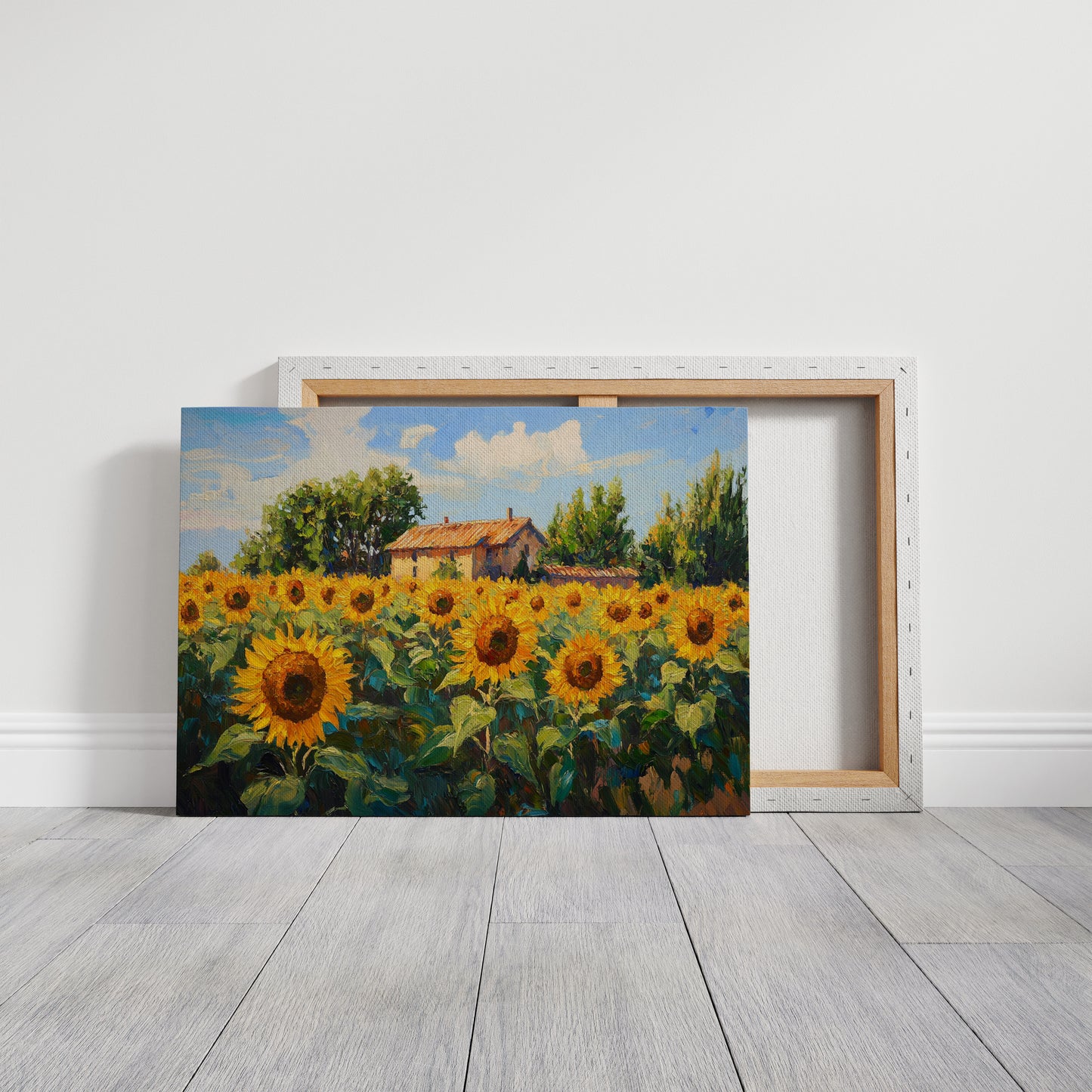 Summer Blooms Near Rustic Home