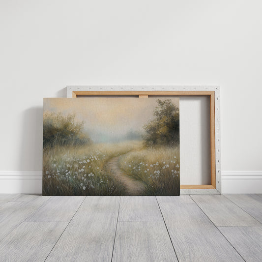 Summer Path Through Dancing Daisies