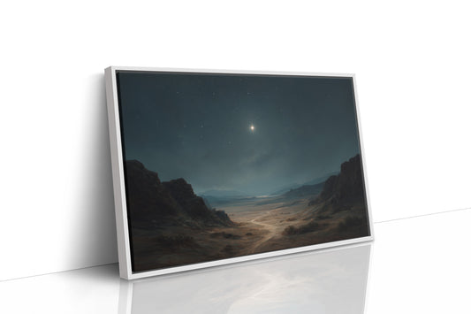Celestial Guardian Watches Desert Canyon
