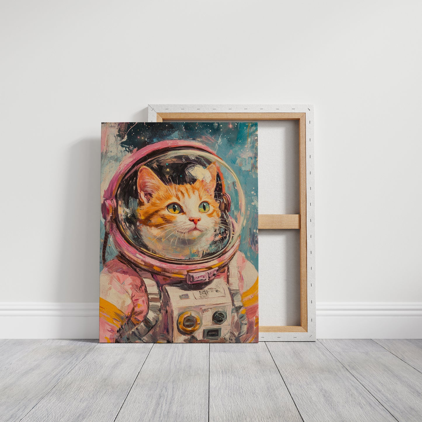 Galactic Catventure in Pink Spacesuit