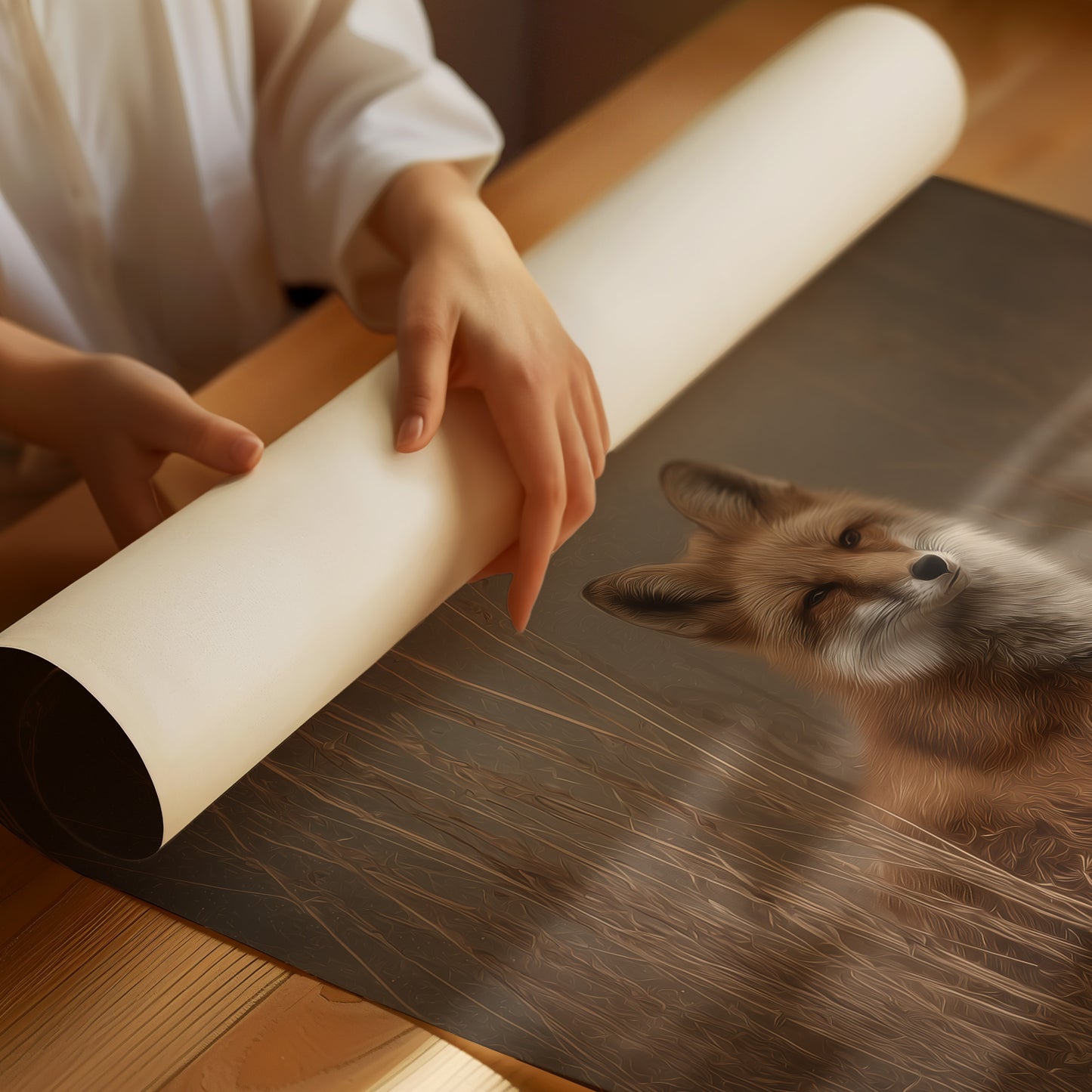 Autumn Sentinel In Fading Light