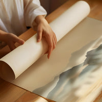 Distant Peaks Paint Desert Dawn