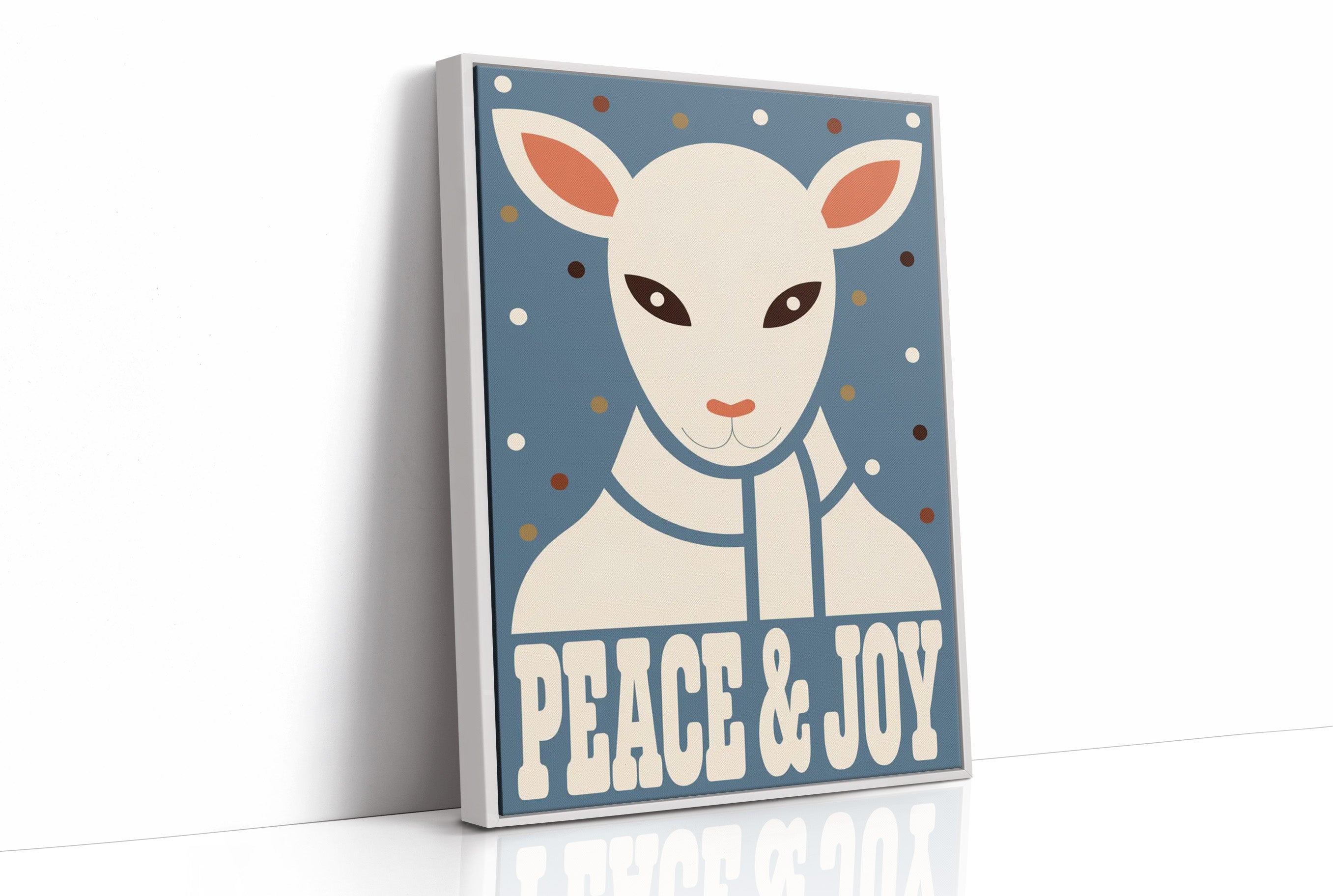 Modernist Lamb Portrait