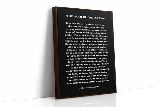 The Man in the Arena Quote