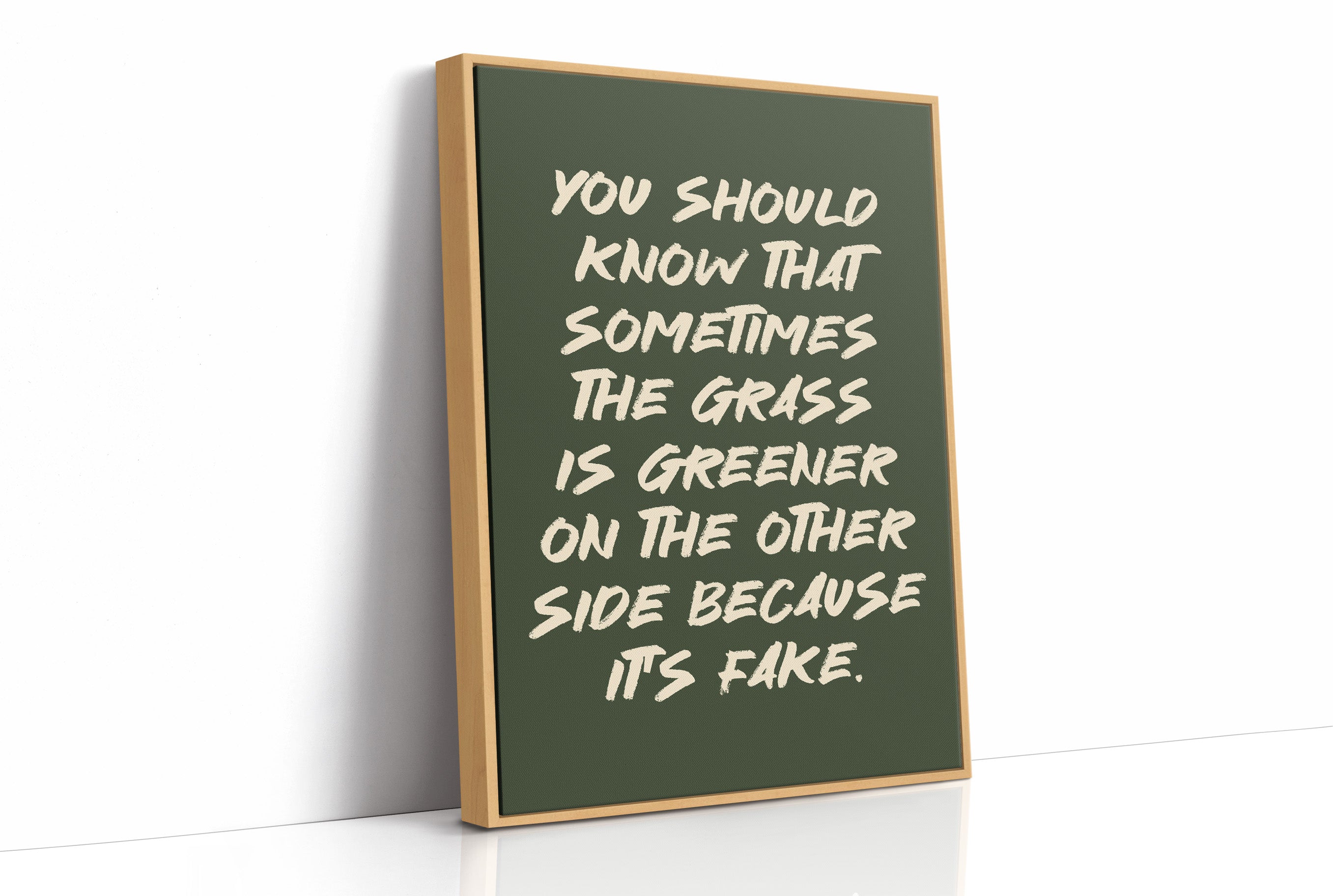 Fake Grass, Real Talk