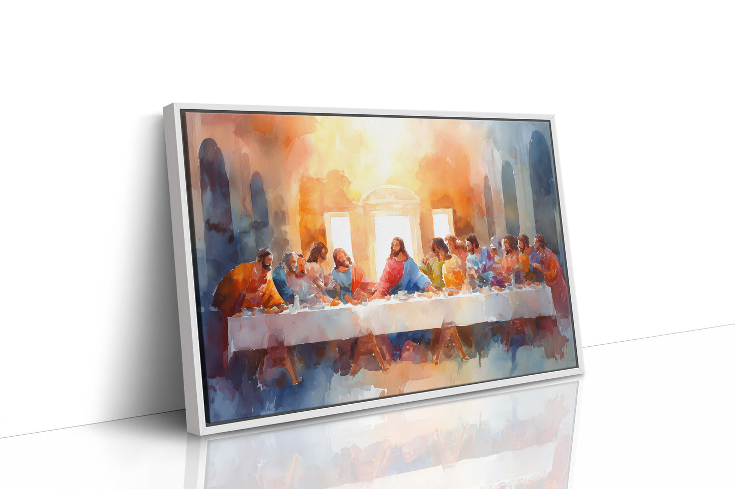 Sunlit Gathering At Ancient Table