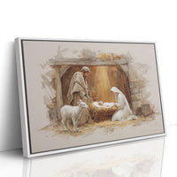 Sacred Light Illuminates Winter's Night