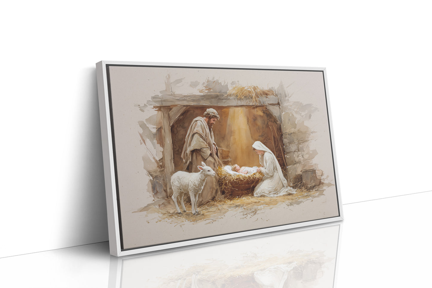 Sacred Light Illuminates Winter's Night