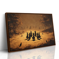 Autumn Coven Gathers By Moonlight