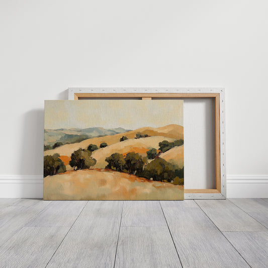 Golden Hills Carry Summer's Memory