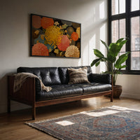 Chrysanthemums Dance In Golden Hour