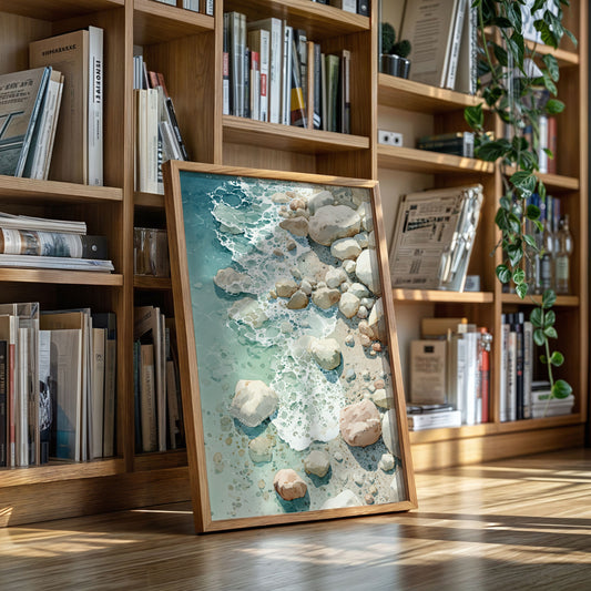 Tides Caress the Timeless Stones