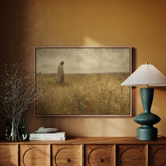 The Shepherd Walks the Field