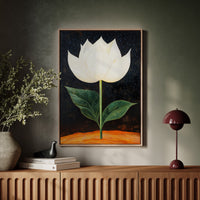 Lotus Rises Through Starlit Earth