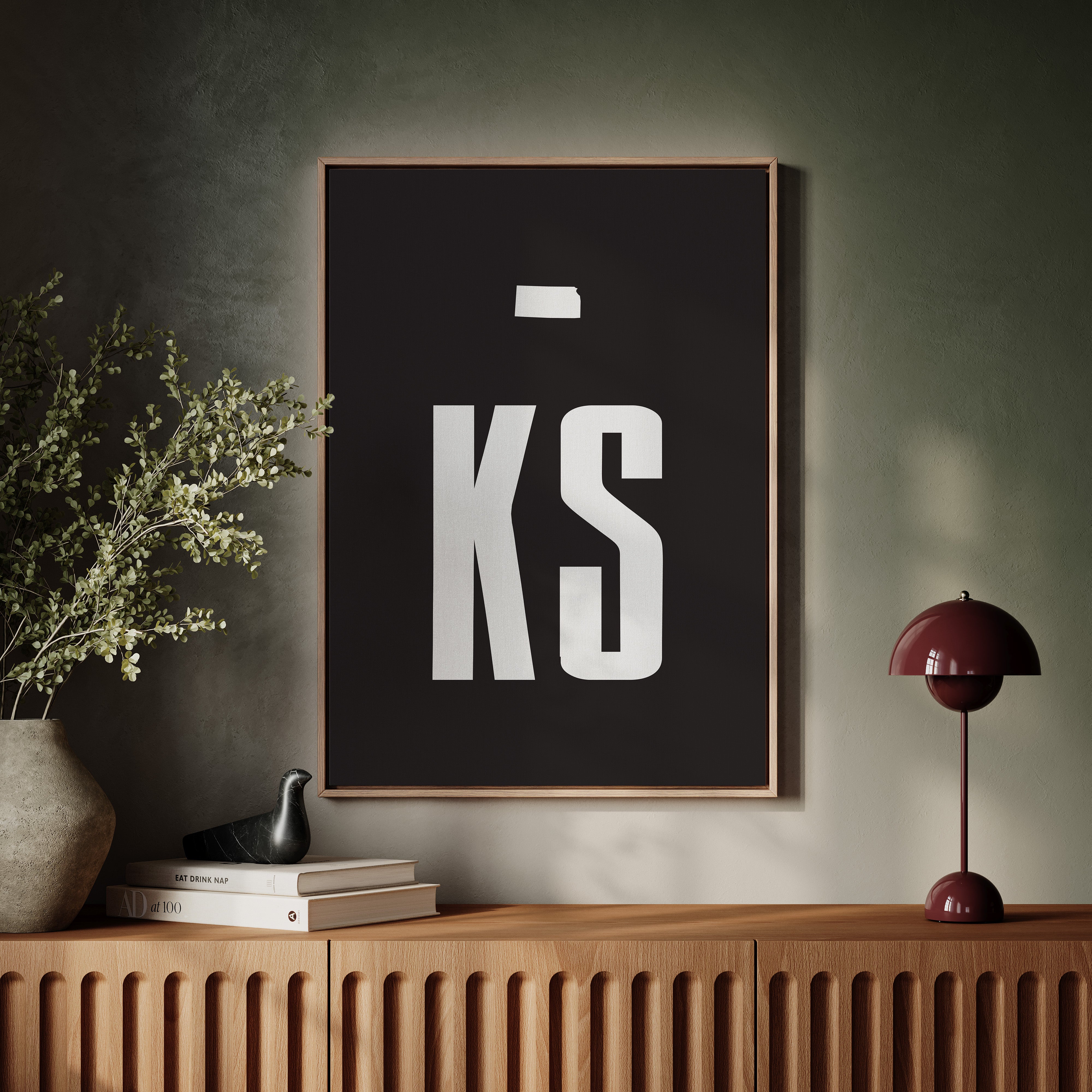 Bold Letters Map Midwest Stories