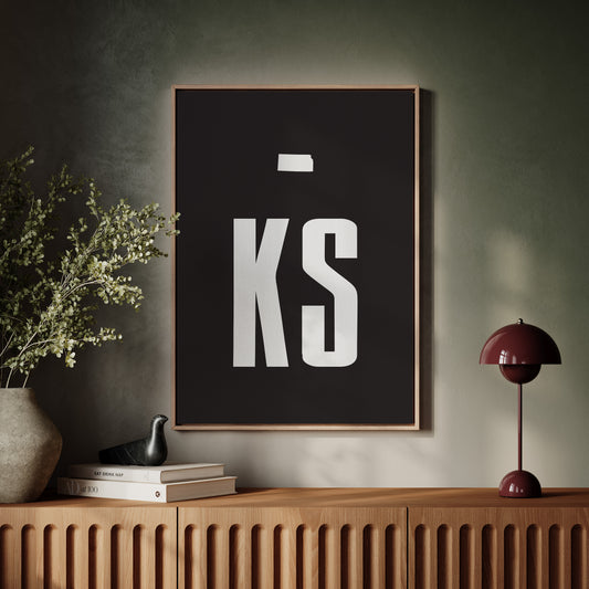 Bold Letters Map Midwest Stories