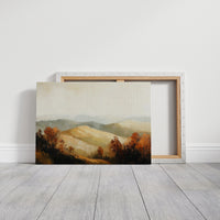 Autumn Hills Remember Golden Light
