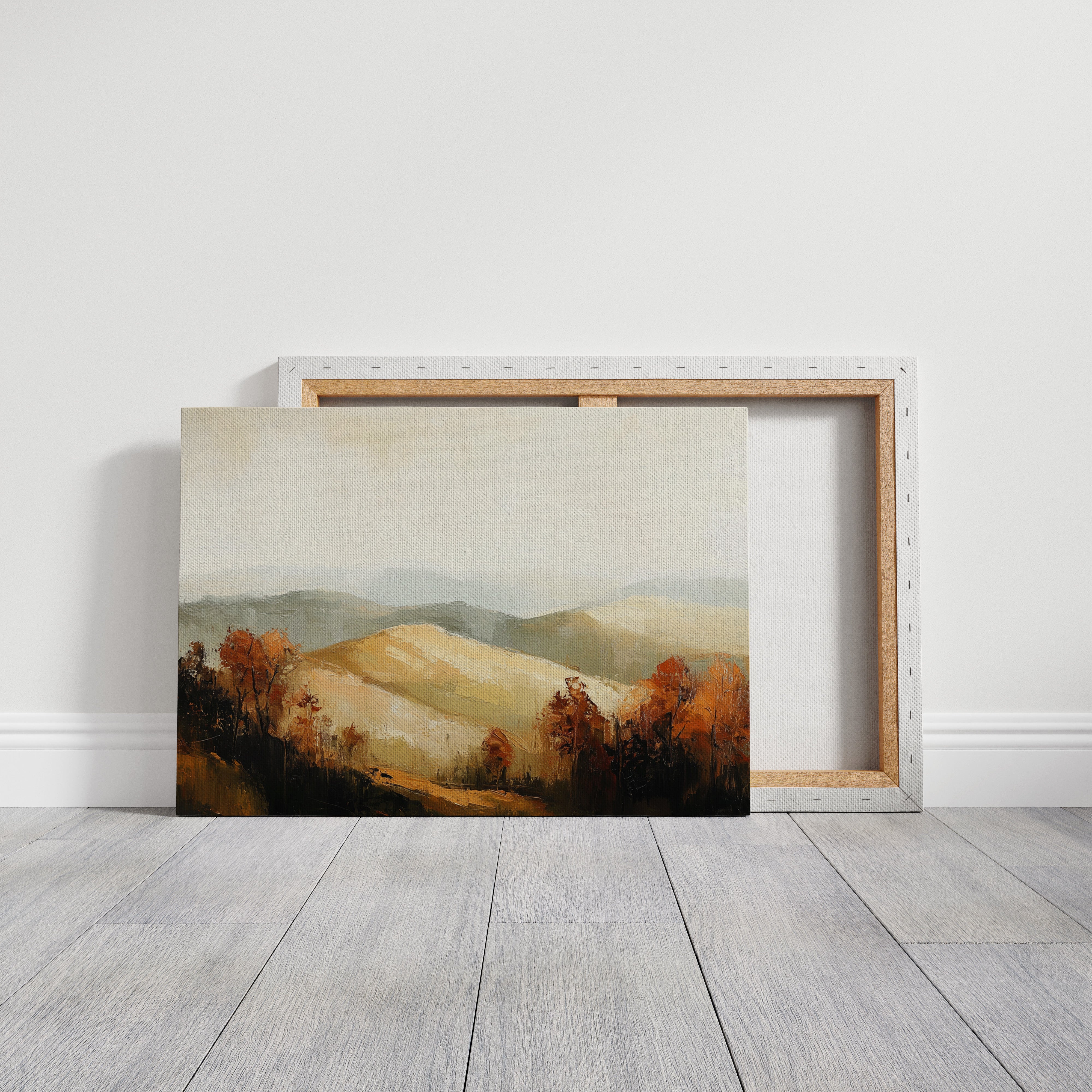 Autumn Hills Remember Golden Light