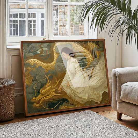 Dragon Tales In Morning Gold