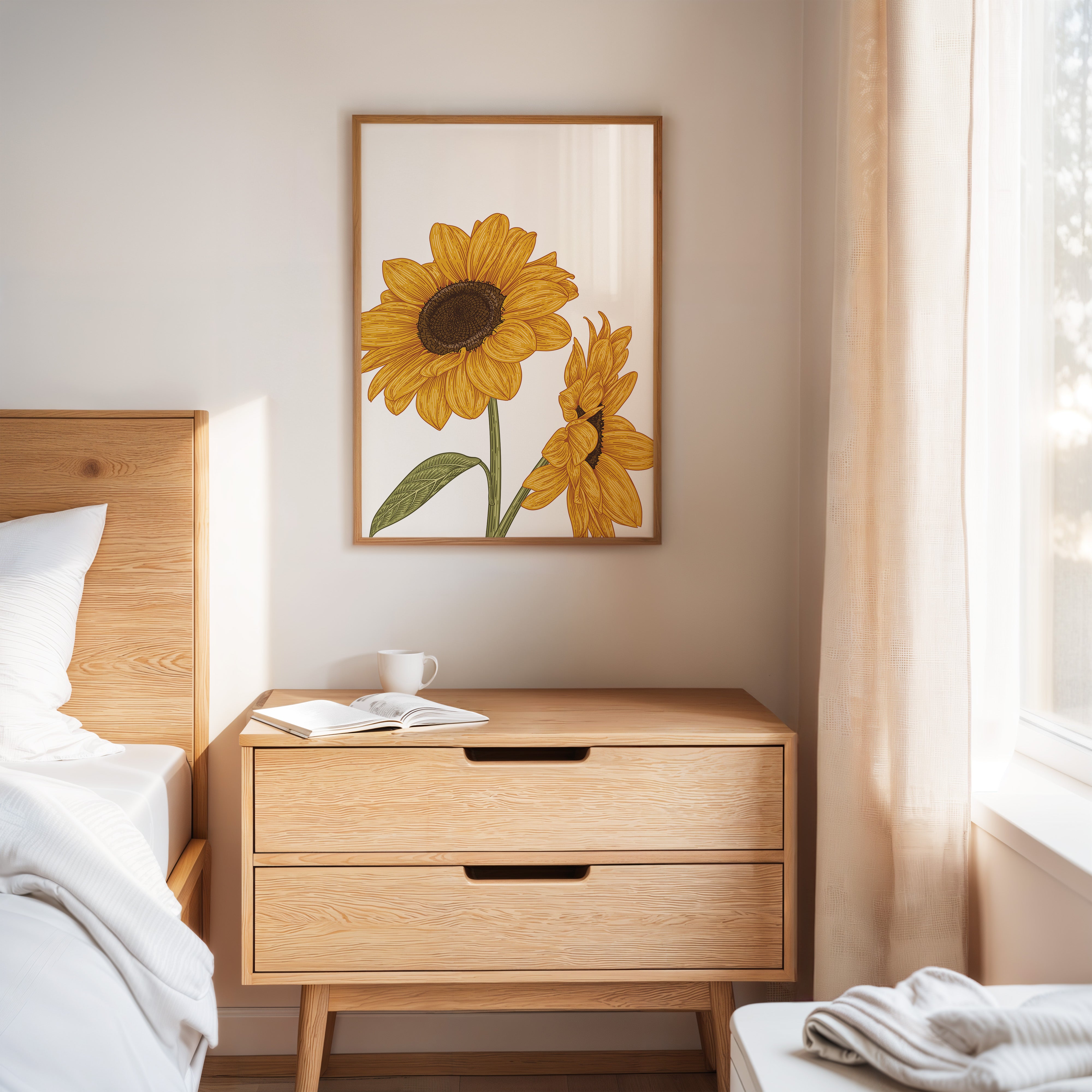 Golden Petals Greet Morning Sun