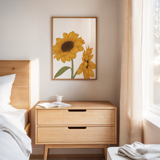 Golden Petals Greet Morning Sun