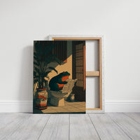 Wise Toad's Morning Paper Ritual