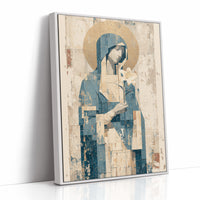 Seated Icon with Lily