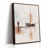 Whispered Tides at Dawn's Embrace