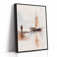 Whispered Tides at Dawn's Embrace