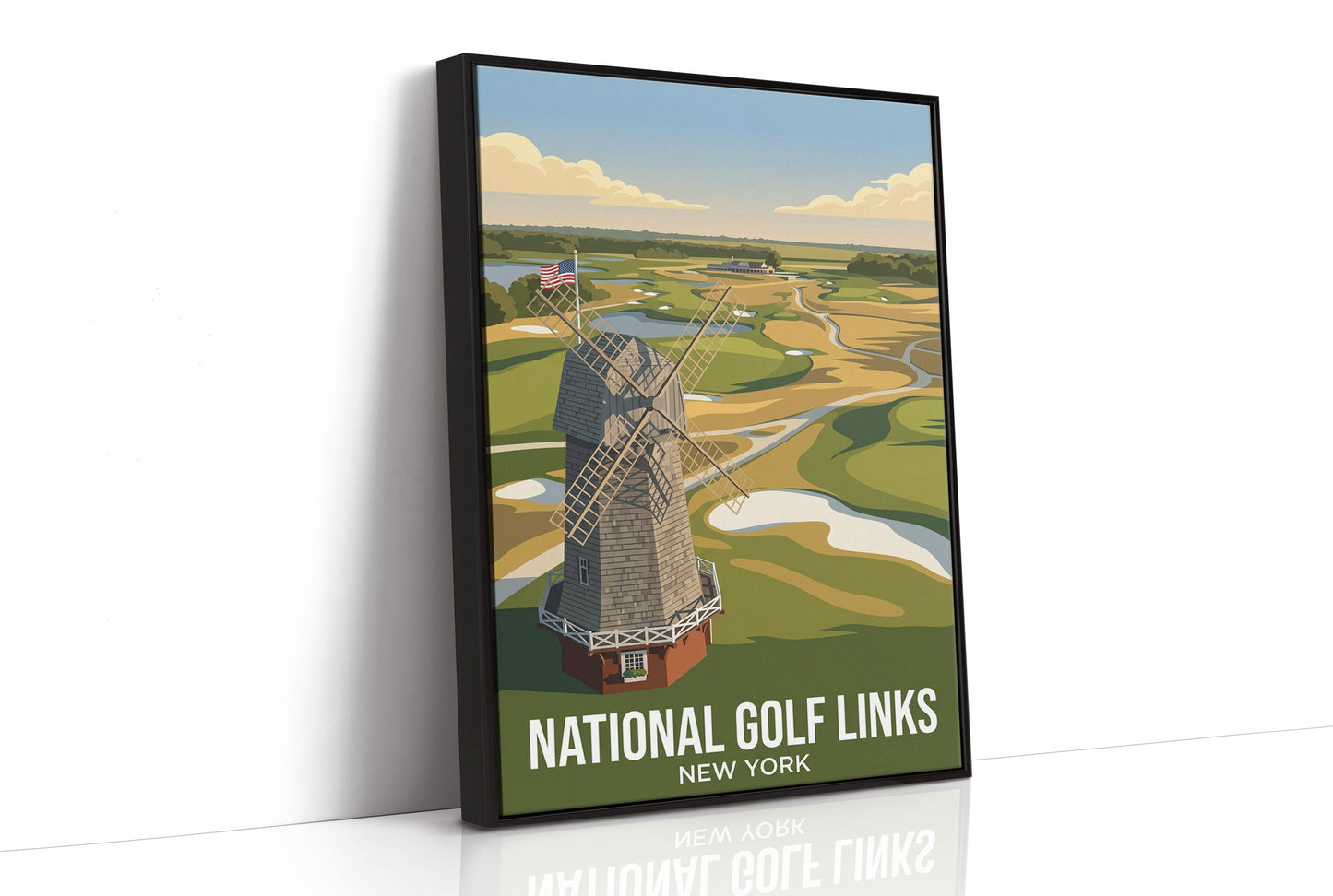 The Windmill Watches the Links