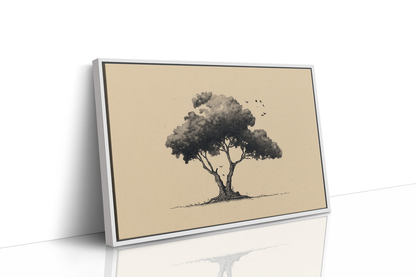 Solitary Acacia Whispers Ancient Tales