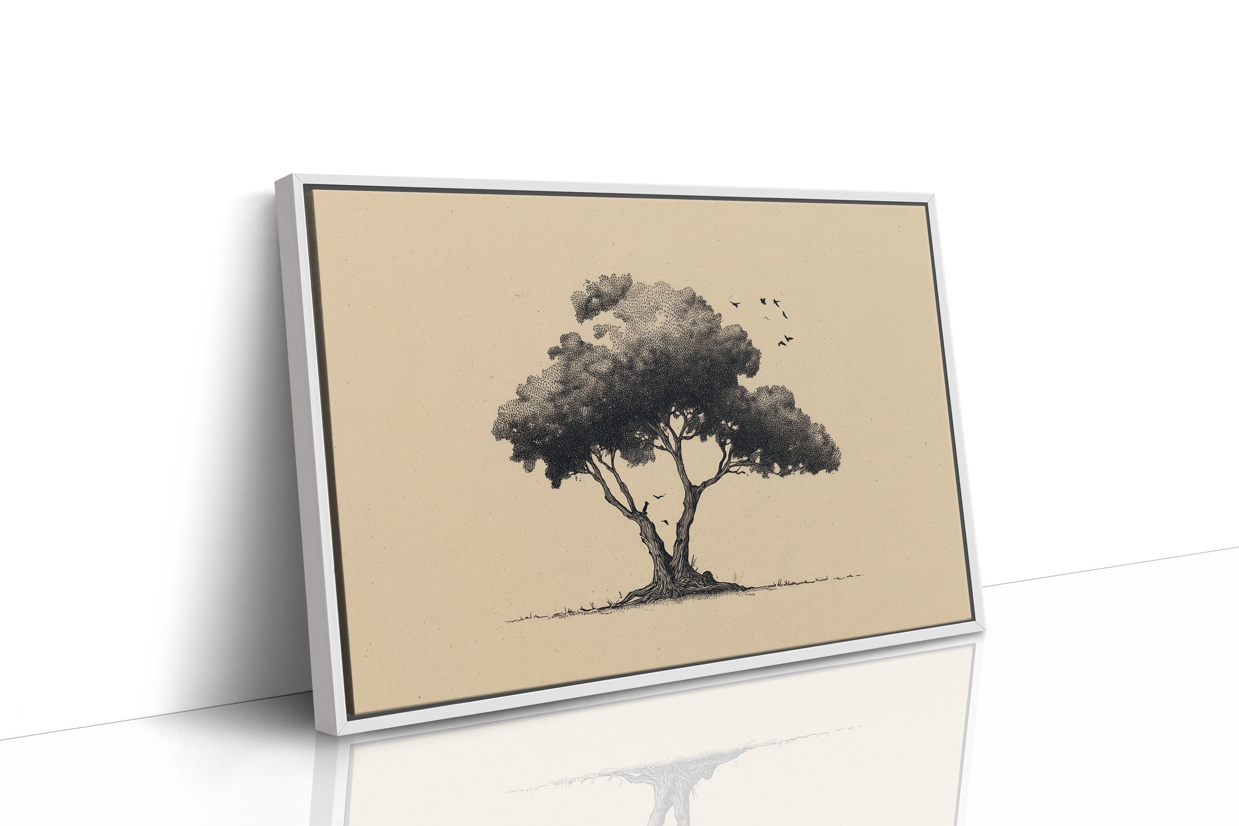 Solitary Acacia Whispers Ancient Tales