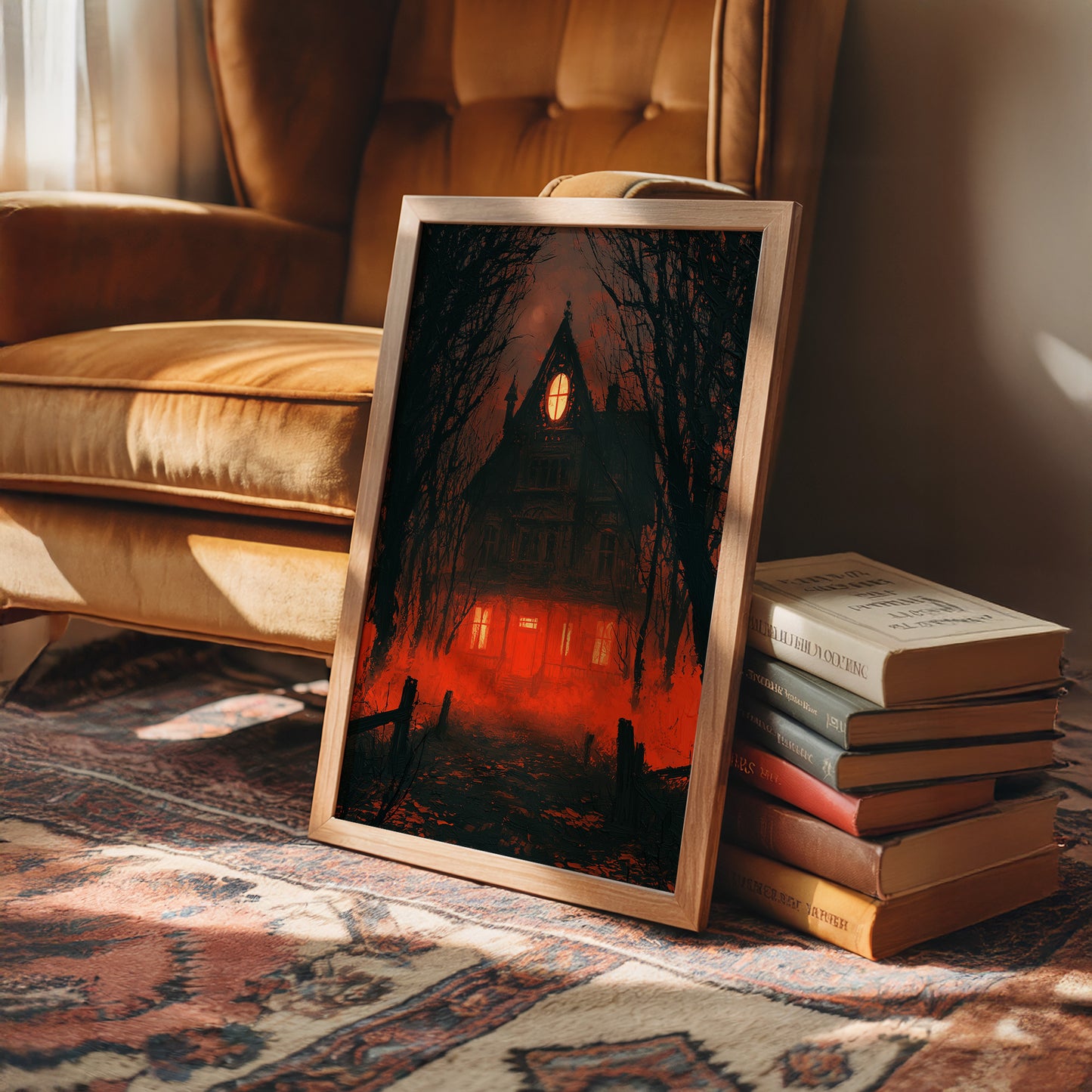 Haunted House, Windows Ablaze