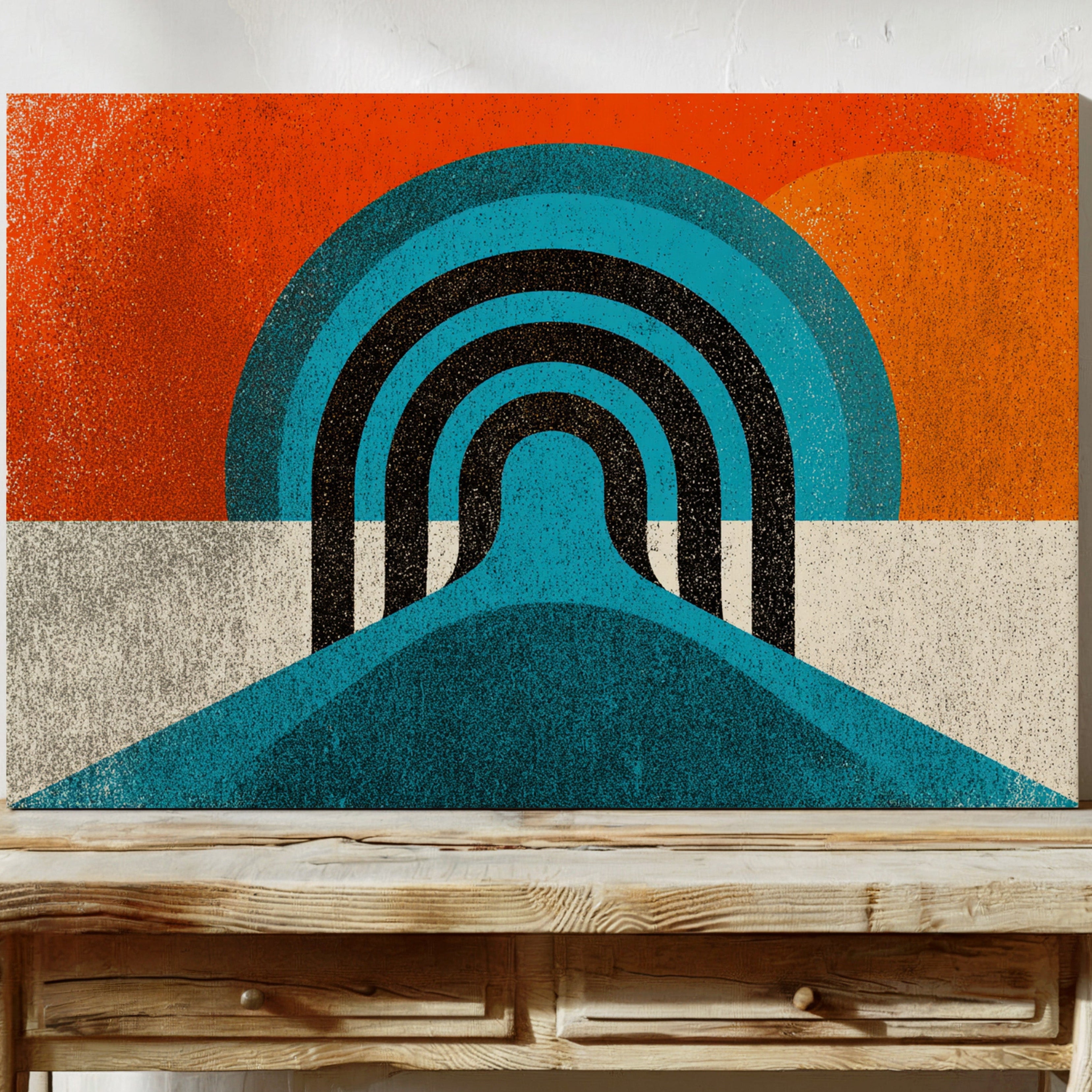 Rising Tides of Colorful Horizons