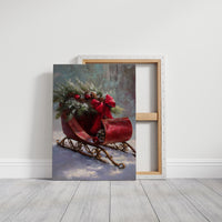 Santa's Sleigh Carries Winter's Song