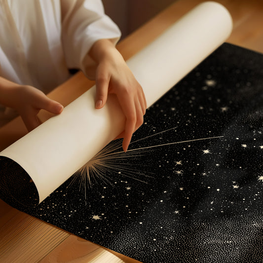 Celestial Beacon Calls Through Night