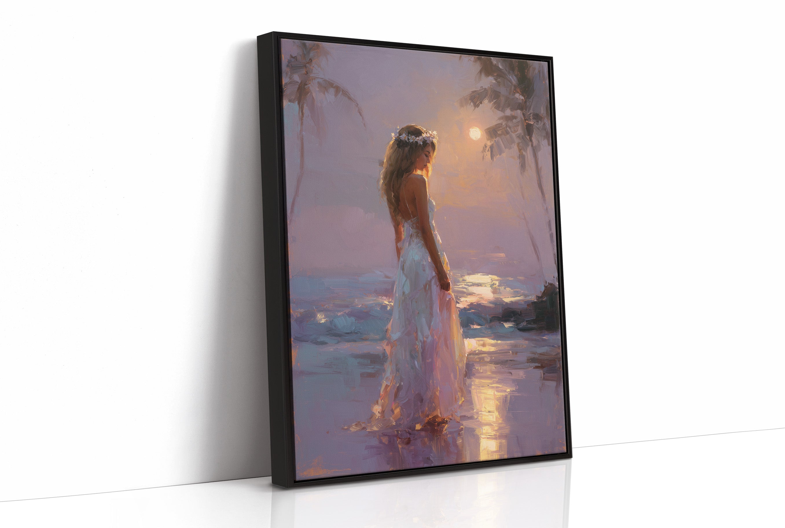 Twilight Reverie at Ocean's Edge