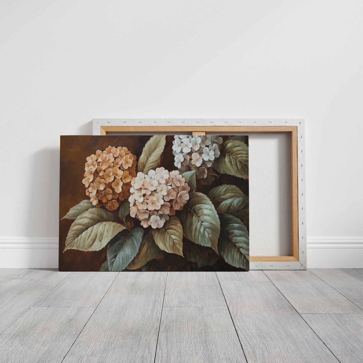 Autumn Hydrangeas Paint Golden Stories