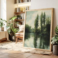 Reflections Beneath Verdant Canopies