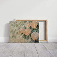 Peach Hydrangeas Paint Summer's Memory