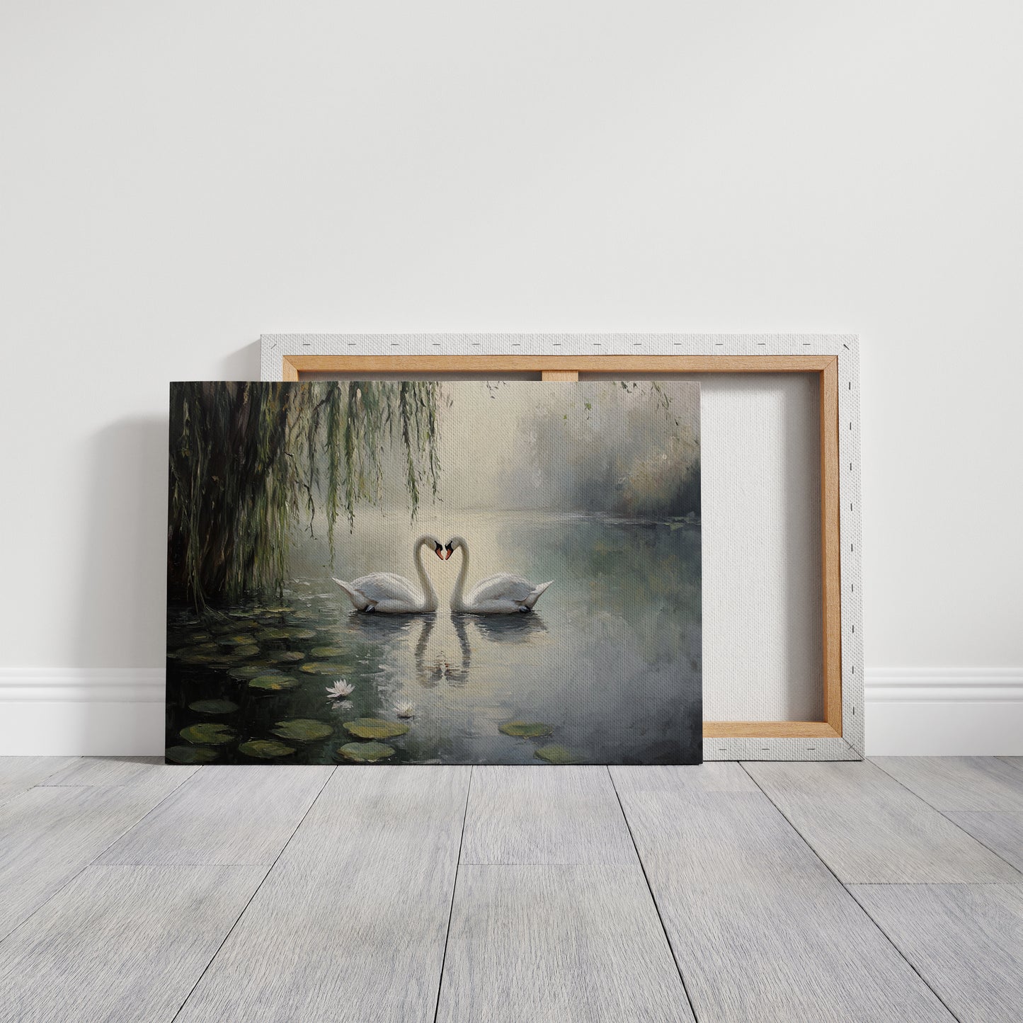 Swans Dance Among Lotus Dreams