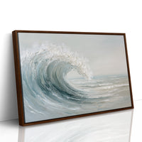 Ocean's Breath Curves Into Light