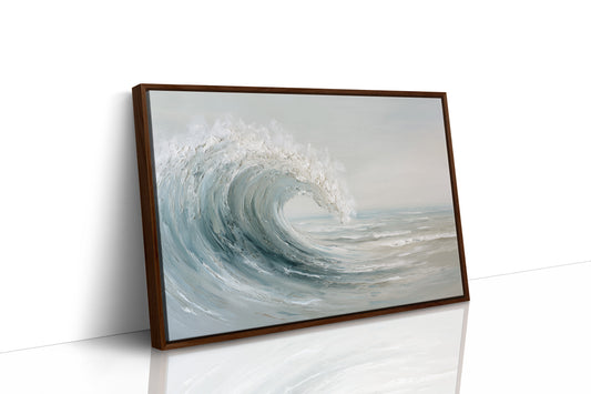 Ocean's Breath Curves Into Light