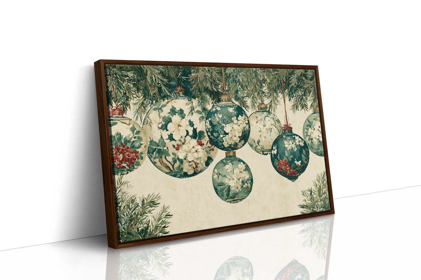 Ornament Cluster, Holly and Bloom