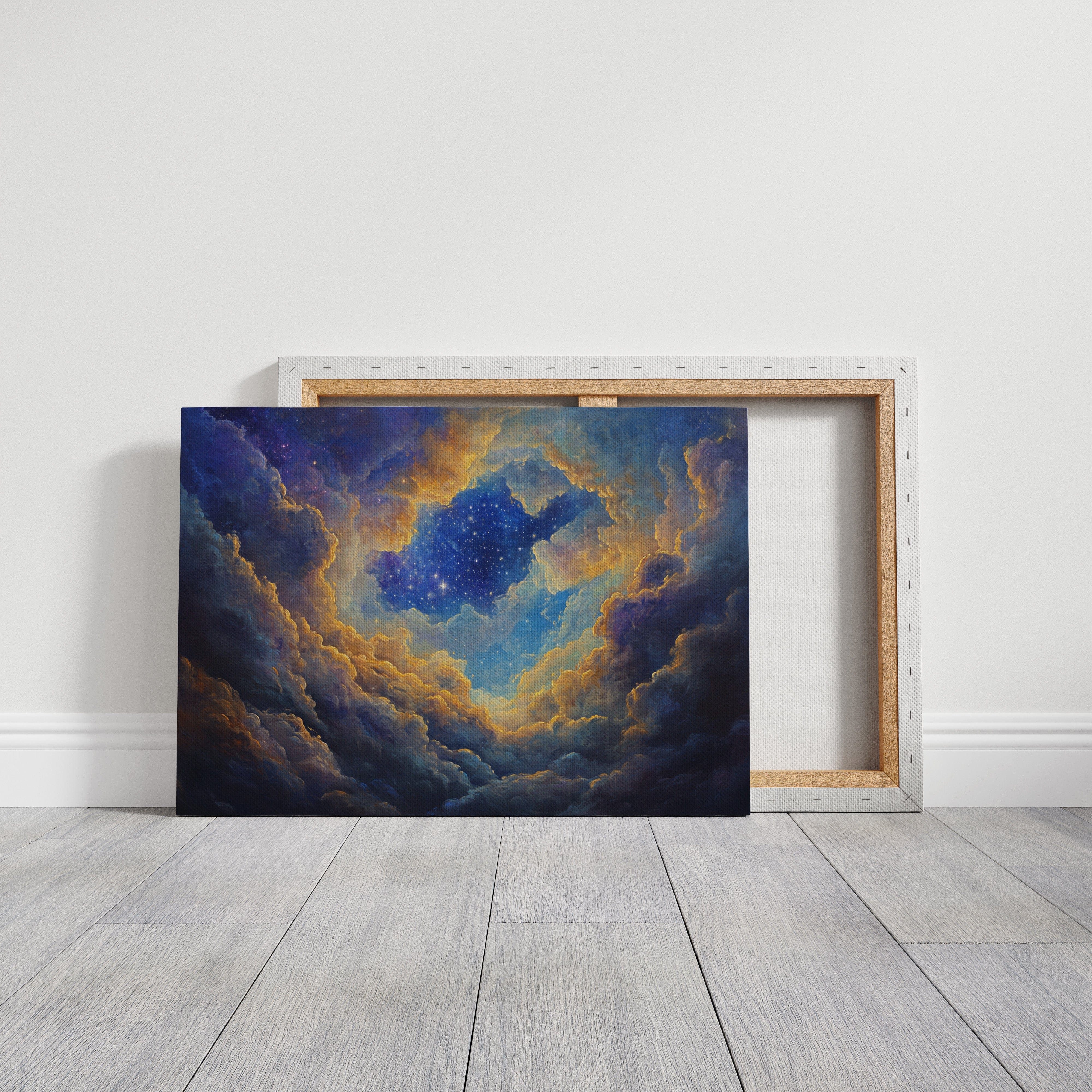 Heaven Opens Its Golden Gates